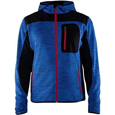 Blåkläder Gebreid vest met softshell 49302117 | Korenblauw/Zwart | Maat 4XL - 7330509446348