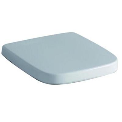 Geberit Renova Plan Closetzitting met deksel topfix softclose 36x43 cm Wit