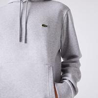 Lacoste Hooded Trainingspak Heren Grijs - Maat M - Kleur: Grijs | Soccerfanshop - thumbnail