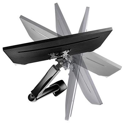 ICY BOX IB-MS303-T, Monitorständer mit Tischhalterung für ein Monitor bis zu 27 (68 cm) Tafelbeugel voor monitor Aantal monteerbare displays: 1 Display(s) 68,6