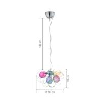 By Rydéns HanglampGross gekleurd 30cm - 4200640-7000 - thumbnail