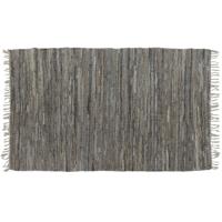 Tapijt DKD Home Decor Grijs Indiaas Franjes (200 x 290 x 1 cm) - thumbnail