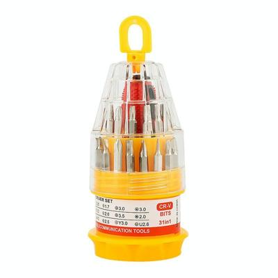 7 Sets Schroevendraaier Cross mobiele telefoon reparatie tool Pagode schroevendraaier multifunctionele schroevendraaier set specificatie: 31 PC's in