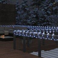 Lichtslinger met 120 LED's koudwit 5 m PVC - thumbnail