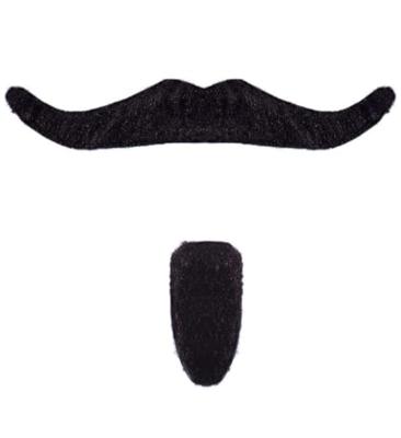 Snor en Sik zwart chevalier