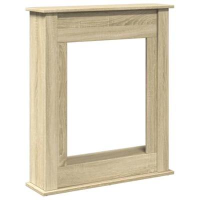 Haardombouw 75x20x87,5 cm bewerkt hout sonoma eikenkleurig