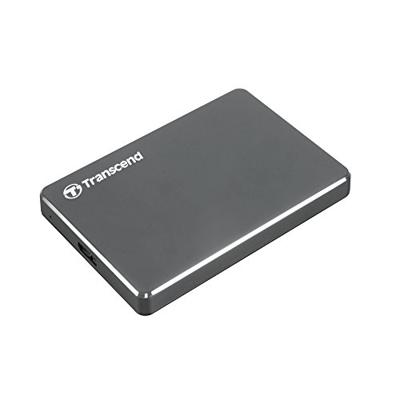 Transcend StoreJet® 25C3N 2 TB Externe harde schijf (2,5 inch) USB-A 3.2 Gen 1 Grijs metallic TS2TSJ25C3N
