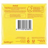 Zwitsal Zwitsal Crème Zeep - 2x90 gr - thumbnail
