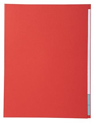 Exacompta dossiermap Forever met zichtrand, ft A4, pak van 100, rood