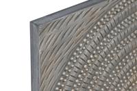 Wanddecoratie Home ESPRIT Gouden Modern 80 x 3,5 x 80 cm (4 Onderdelen) - thumbnail