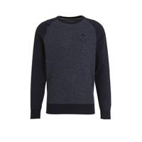 Crewneck knit sweat combination night sky - thumbnail
