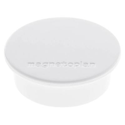 magnetoplan Magneet Discofix Color (Ø x h) 40 mm x 13 mm Rond Wit 10 stuk(s) 1662000