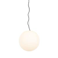 QAZQA Moderne buiten hanglamp wit 45 cm IP65 - Nura - thumbnail