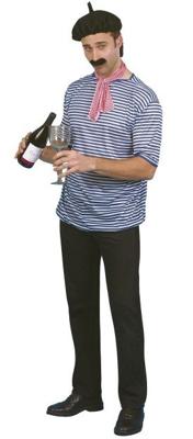 Franse man verkleedset