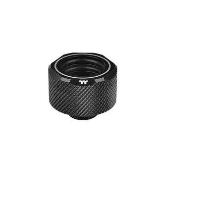 Thermaltake Pacific C-PRO G1/4 PETG Tube 16mm OD Compression - Black Waterkoelingfitting Thermaltake Pacific C-PRO G1/4 PETG Tube 16mm OD Compression - Black Waterkoelingfitting