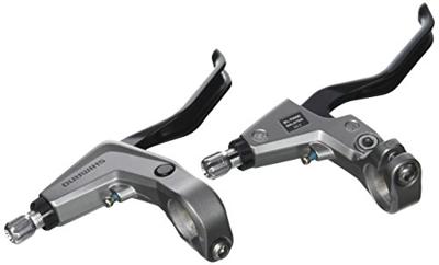 SHIMANO remgreep "alivio bl-t4000" br.lever shim. alivio pair 2-f sil.w.cab.+sle.