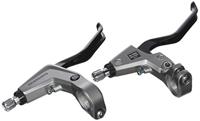 SHIMANO remgreep "alivio bl-t4000" br.lever shim. alivio pair 2-f sil.w.cab.+sle. - thumbnail