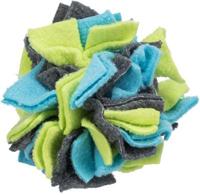 TRIXIE SNUFFELBAL MEERKLEURIG 9X9X9 CM - thumbnail