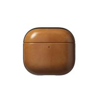 Nomad Modern Leather Case AirPods 4 English Tan - thumbnail