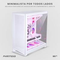 Phanteks PHANTEKS NV Series NV7 Big-Tower, Tempered Glass, DRGB - weiß Midi-tower Behuizing, Gaming-behuizing Wit - thumbnail