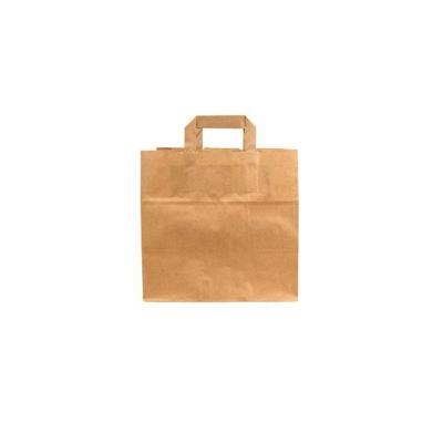 Tas IEZZY kraft papier 26x17x25cm (bxdxh) bruin 250 stuks