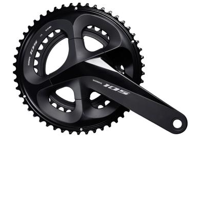 Shimano crankset 105 11v 34/50 175mm zwart