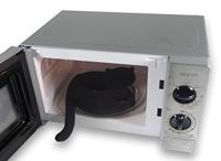 Leschi Verwarmingskussen Minina kat L - zwart - thumbnail