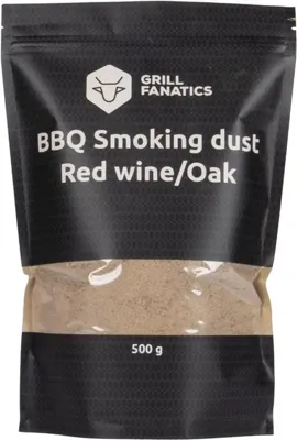 Grill Fanatics rookmot - Red Wine/Oak