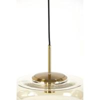 Light & Living Hanglamp 'Misty' 45cm, kleur Amber/Goud - thumbnail