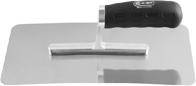 Connex Plakspaan Gebogen 280X130 Rvs - COX781288 Connex Plakspaan Gebogen 280X130 Rvs - COX781288