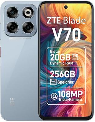ZTE Blade V70 256 GB Grijs 17 cm (6.7 inch) Smartphone