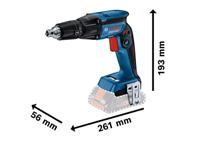 Bosch Professional GTB 18V-45 06019K7001 Accu-gipsplaatschroevendraaier 18 V Li-ion Brushless, Zonder accu - thumbnail