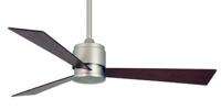 Fanimation Zonix SN Plafondventilator 70 W (Ø x h) 132 cm x 393 mm Nikkel (gesatineerd) Met wandschakelaar - thumbnail