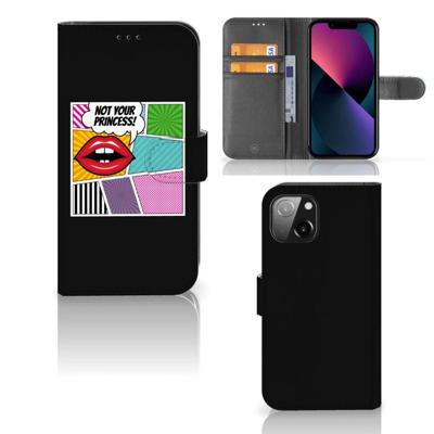 Apple iPhone 13 | Wallet Case | met Pasjes | Popart Princess Apple iPhone 13 | Wallet Case | met Pasjes | Popart Princess