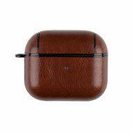 AirPods 3 hoesje - Leder - Leather series - Bruin AirPods 3 hoesje - Leder - Leather series - Bruin