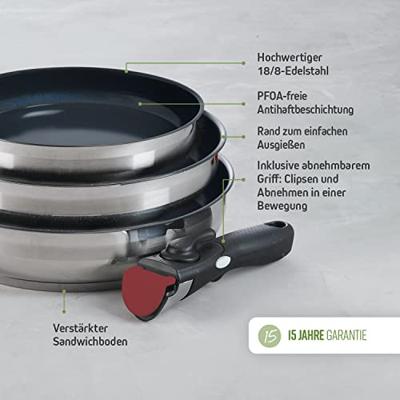 Qdesign 195-002 Pannenset 3-delig