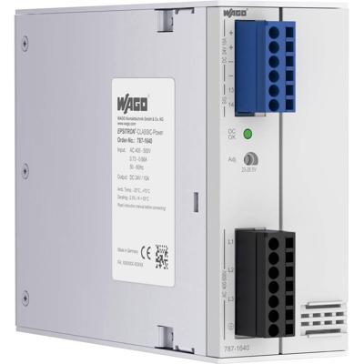 WAGO 787-1640 DIN-rail netvoeding 24 V 10 A 240 W Aantal uitgangen:1 x Inhoud 1 stuk(s)