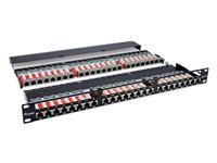 Equip 326448 cat.6 patch panel 48-port 19 inch 1u black - thumbnail
