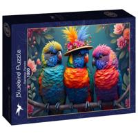 Rainbow Parrots Puzzel 1000 stukjes - thumbnail