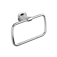 Handdoekhouder Sapho Aida Rechthoekig 20.5x12.4 cm Chroom - thumbnail