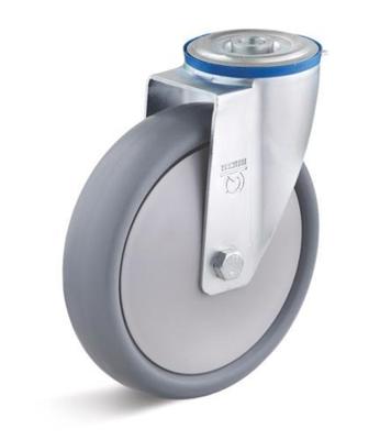 Torwegge Zwenkwiel thermoplastisch ø125 kunststof / boutbevestiging