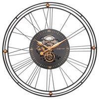 Romeinse tandwielklok XXL - 90,5 cm - Metaal - Romeinse tandwielklok - thumbnail