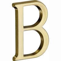 Artitec Mi Satori Huisletter Roman 50mm-B messing ongelakt - thumbnail