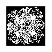 The Crafter's Workshop • template 15x15cm heartful flower - thumbnail