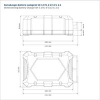 Staudte-Hirsch SH-3.170 331700 Oplader 6 V, 12 V 2 A 2 A - thumbnail