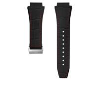 Horlogeband TW Steel ACEB102 Leder Zwart 30mm - thumbnail