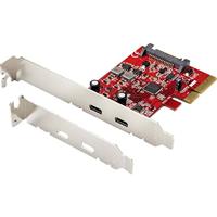 Renkforce RF-4599664 2 poorten USB 3.1 Gen 2-controllerkaart USB-C 3.1 Gen 2 PCIe - thumbnail