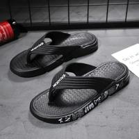 Zomer Mannen Teenslippers Beach Casual Water-Gerelateerde Schoenen Slippers Maat: 44 (709 Zwart Wit) - thumbnail