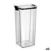Voedselopslagcontainer Quid Cocco Transparant Plastic 1,8 L (12 Stuks) - thumbnail