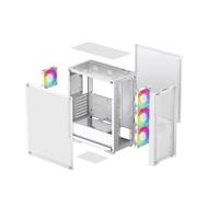 DeepCool CC560 MESH V2 WH Midi Tower Wit - thumbnail